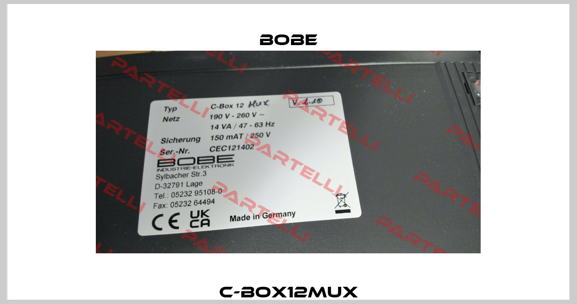 C-BOX12MUX Bobe