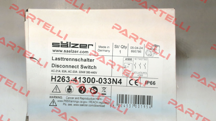 H263-41300-033N4 Salzer