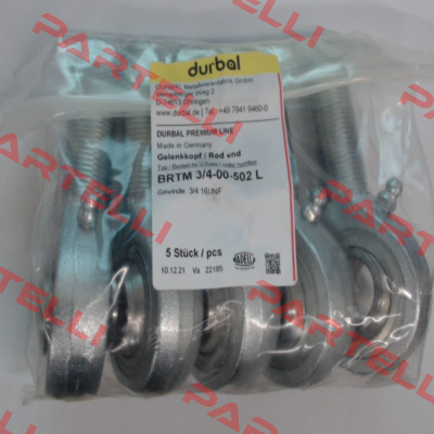 BRTM 3/4-00-502L Durbal