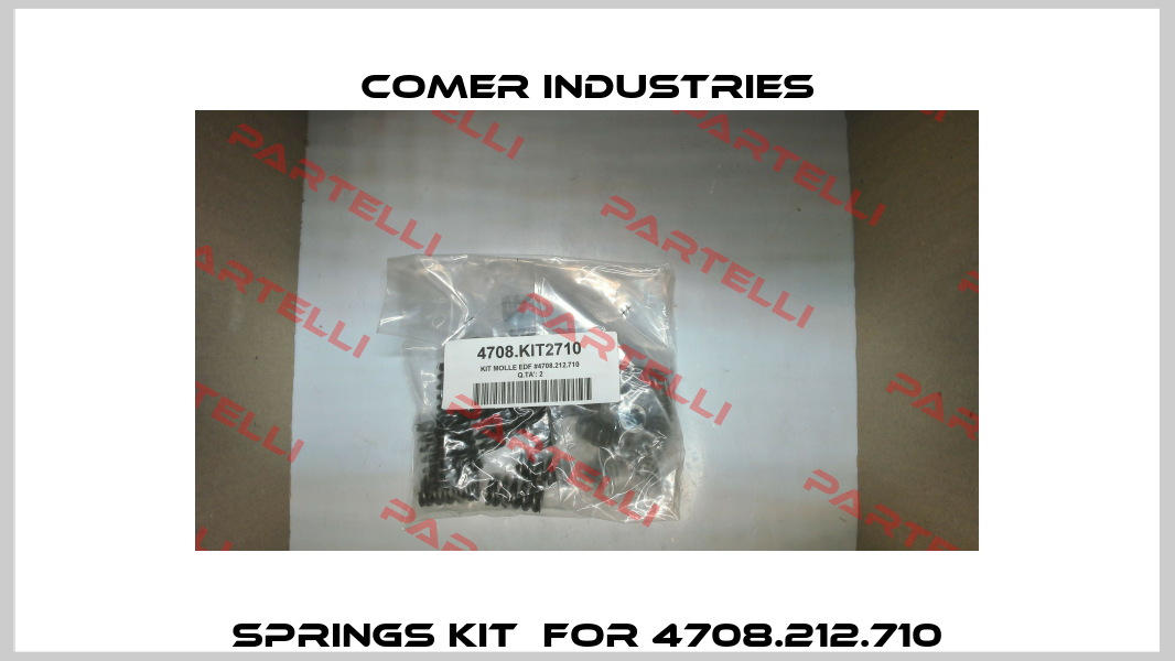 springs kit  for 4708.212.710 Comer Industries