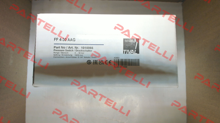 Art.No. 1010 066, Type: FF 4-30 AAG Tival-Sensors