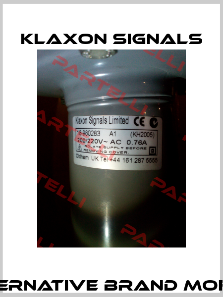 18-980283 obsolete, alternative brand Moflash AHA1-2006 230VAC  Klaxon Signals