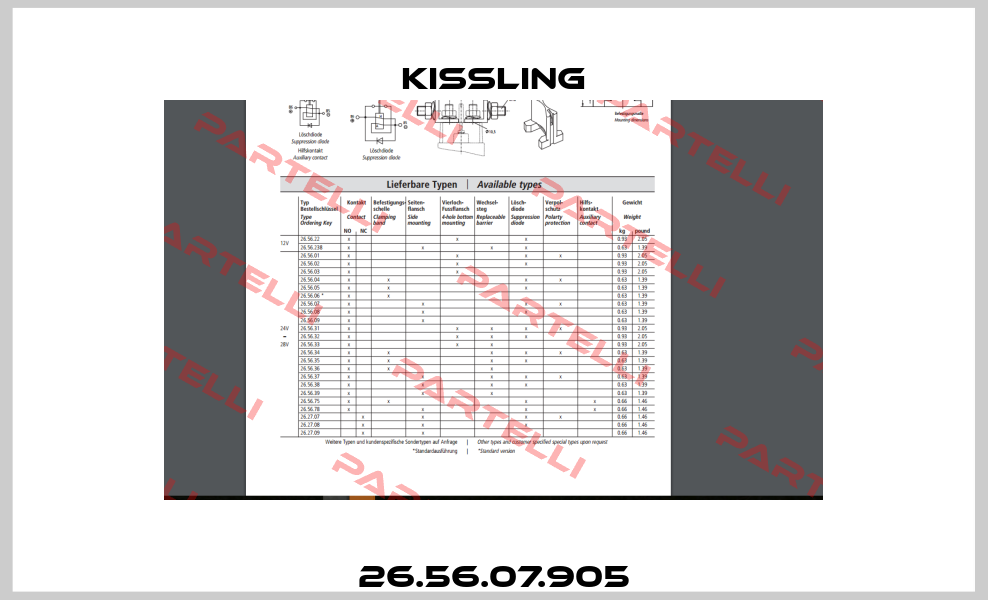 26.56.07.905 Kissling