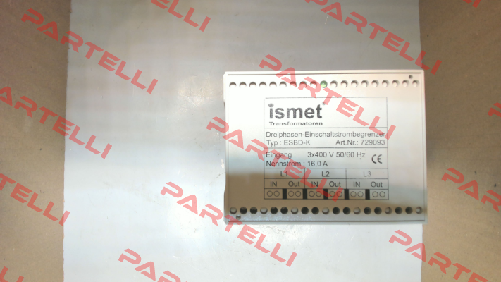 729093 \ ESBD-K 16 Ismet