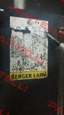 S/N: 1640055275  Berger Lahr (Schneider Electric)