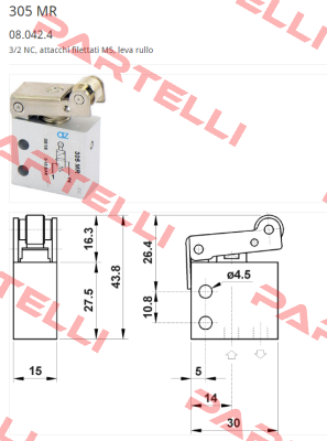 08.042.4 , type 305 MR  AZ Pneumatica