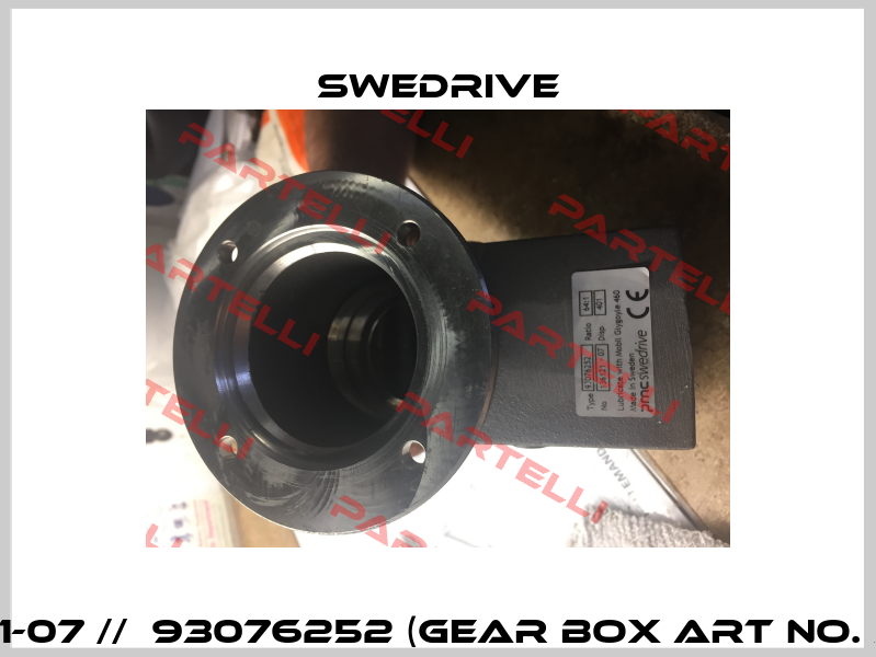PMC 136121-07 //  93076252 (gear box art no. 50288401) Swedrive