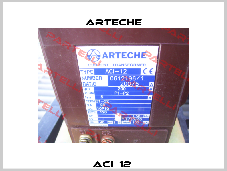 ACI‐12  Arteche