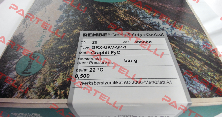GRX-UKV-SP-1 Rembe