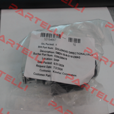 EMDV-10-N-C1-0-230AG Bucher