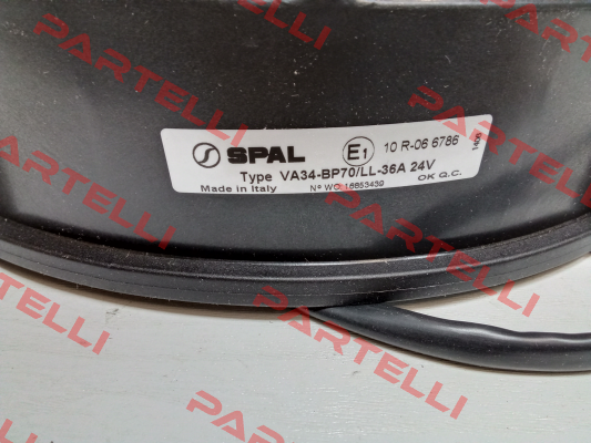 3010.2554 / VA34-BP70/LL-36A SPAL