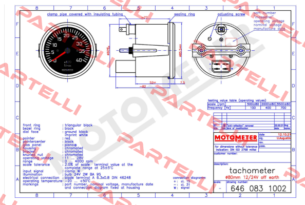 6460831002 Motometer