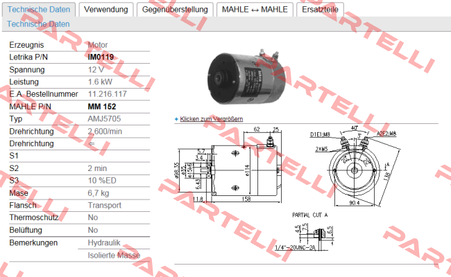 AMJ5705 Mahle