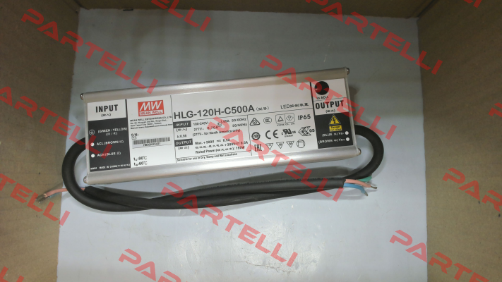 HLG-120H-C500A Mean Well