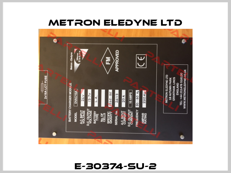 E-30374-SU-2 Metron Eledyne Ltd