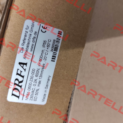 NTS1-0600-2 30-000 DRFA