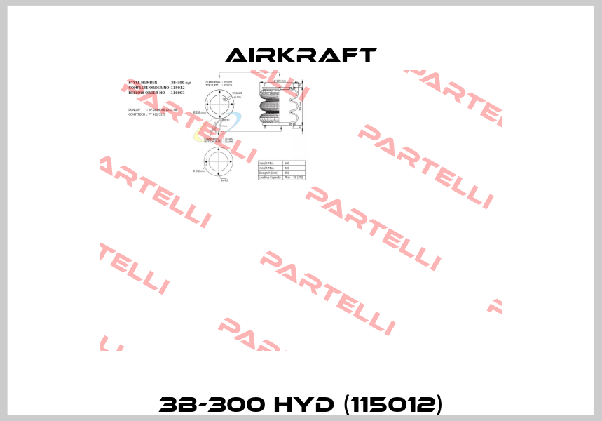 3B-300 HYD (115012) AIRKRAFT