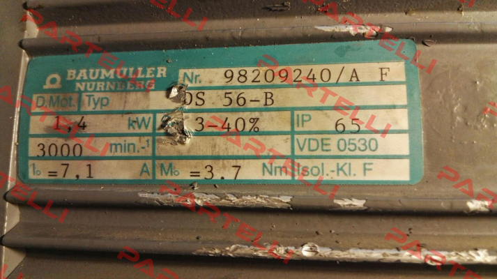 DS 56 B - without gearbox Baumüller