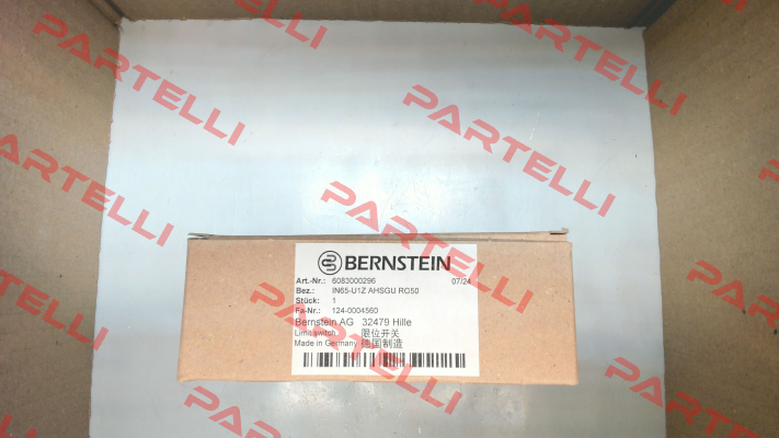 IN65-U1Z AHSGU RO50 / 6083000296 Bernstein