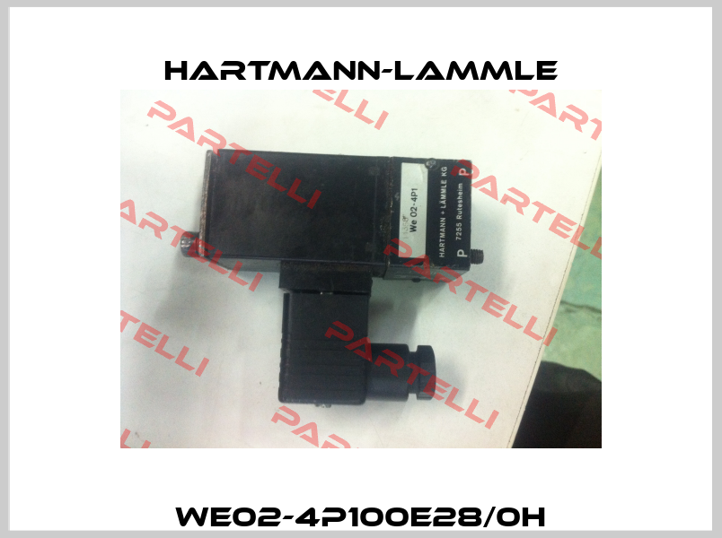 WE02-4P100E28/0H Hartmann-Lammle