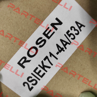 PN: 100315 / Type: 2SIEK-71-4A ( B5 ) BESEL S.A.