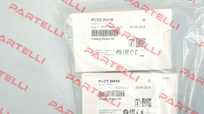 PCD2.W410 PN 9600470 Saia-Burgess