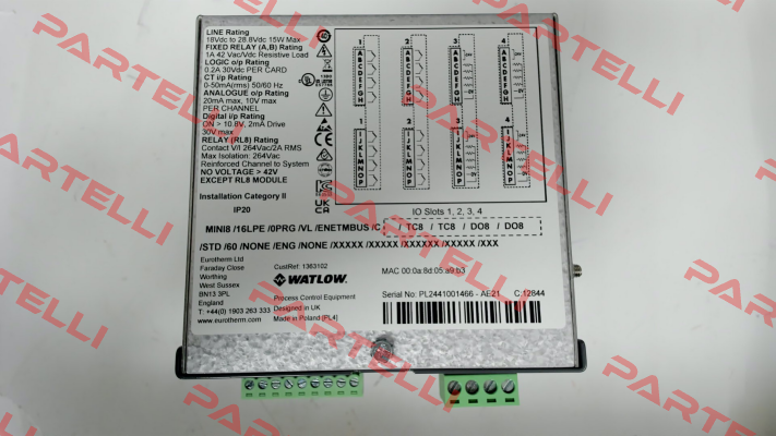 MINI8/16LPE/0PRG/VL/ENETMBUS/C/TC8/TC8/DO8/DO8/STD/60/ NONE/ENG/NONE/XXXXX/XXXXX/XXXXXX/XXXXX/XXX Eurotherm
