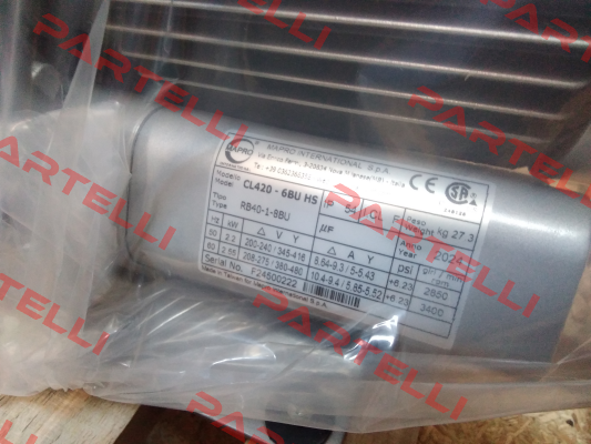 CL 420 HS  kW2,2 MAPRO International