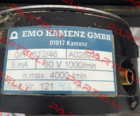GHT 612/46 Baumüller (formerly Emo Kamenz)