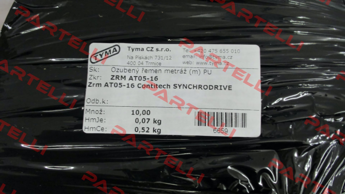 16 AT5 /10000 Contitech