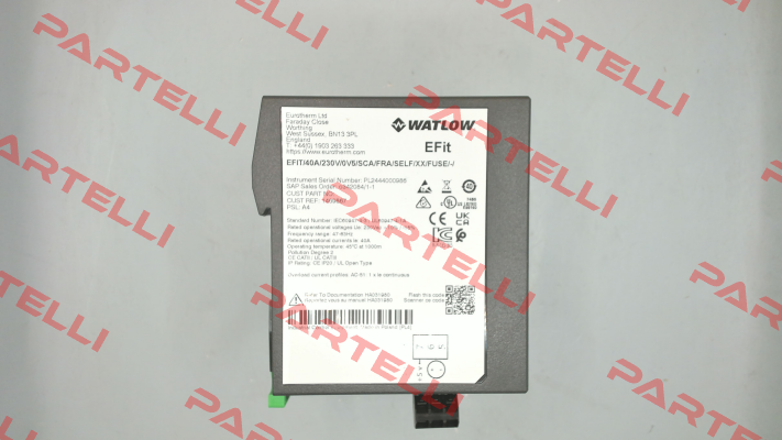 EFIT 40A/230V/0V5/SCA/FRA/SELF/XX/FUSE/-/ Eurotherm