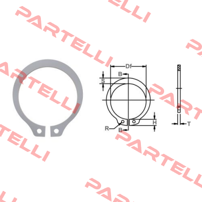 DSH-750 Rotor Clip