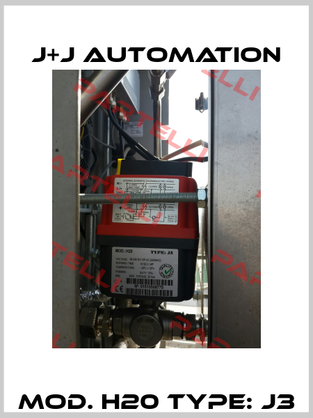 Mod. H20 Type: J3 J+J Automation