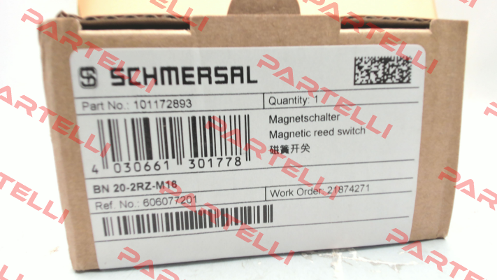 p/n: 101172893, Type: BN 20-2RZ-M16 Schmersal