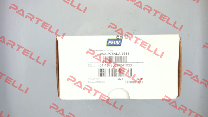 P78ALA-9351 (P78A) 7/16" UNF Johnson Controls