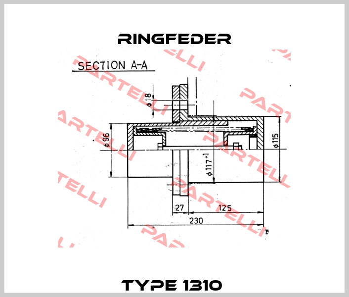 Type 1310  Ringfeder