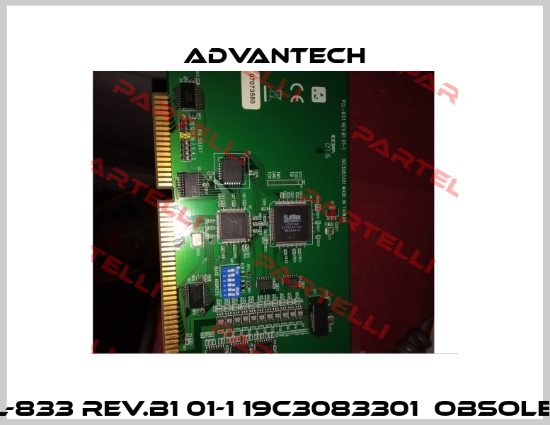 PCL-833 Rev.B1 01-1 19C3083301  Obsolete  Advantech