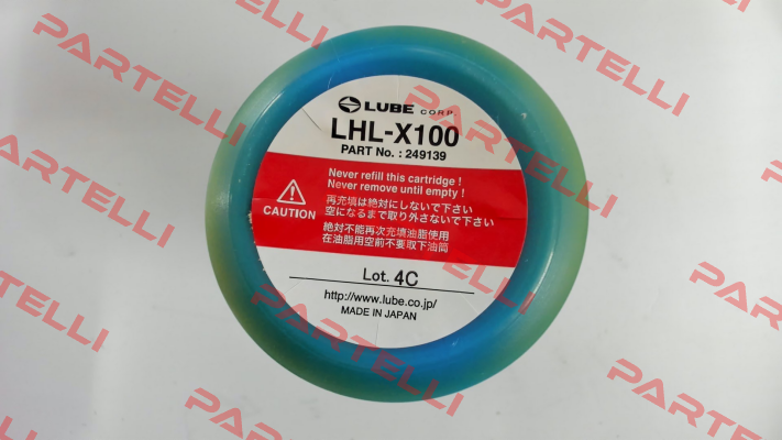 P/N:249139; Type: LHL-X100-2 Lube