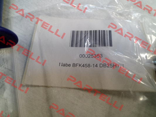 Standard hub for Bfk 458-14 Intorq