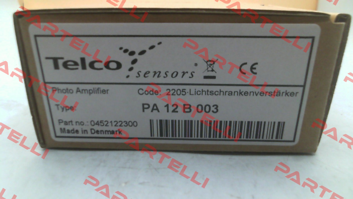 p/n: 5752, Type: PA 12 B 003 Telco