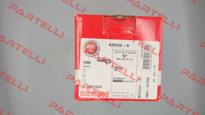 p/n: 7301-101200, Type: KRD50-8 Elpress