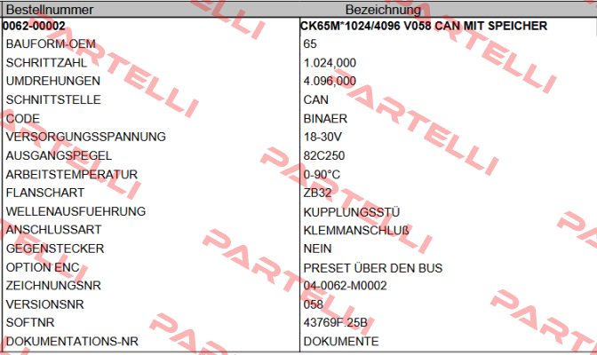 0062-00002 TR Electronic