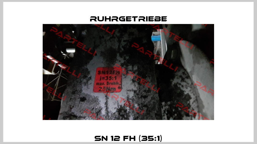 SN 12 FH (35:1) Ruhrgetriebe