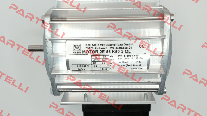 2E 56 K50-2 OL 87692-1.615 Karl Klein