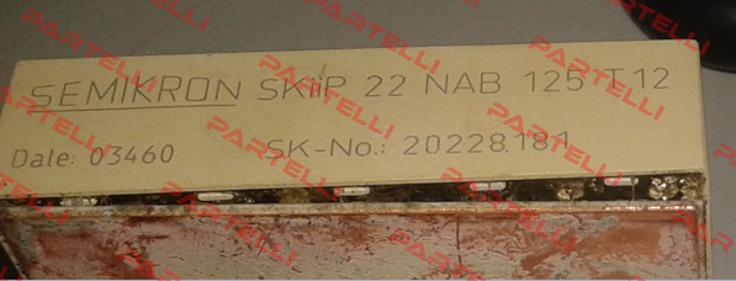 SKIIP 22 NAB 125 T12 - 20228181 - OEM/not available - please contact the machine producer directly  Semikron