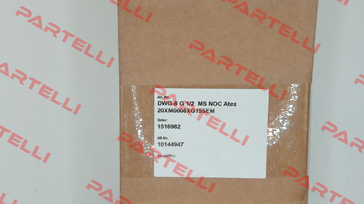 20XM0008XG15SEM // DWG-8 G 1/2" Meister