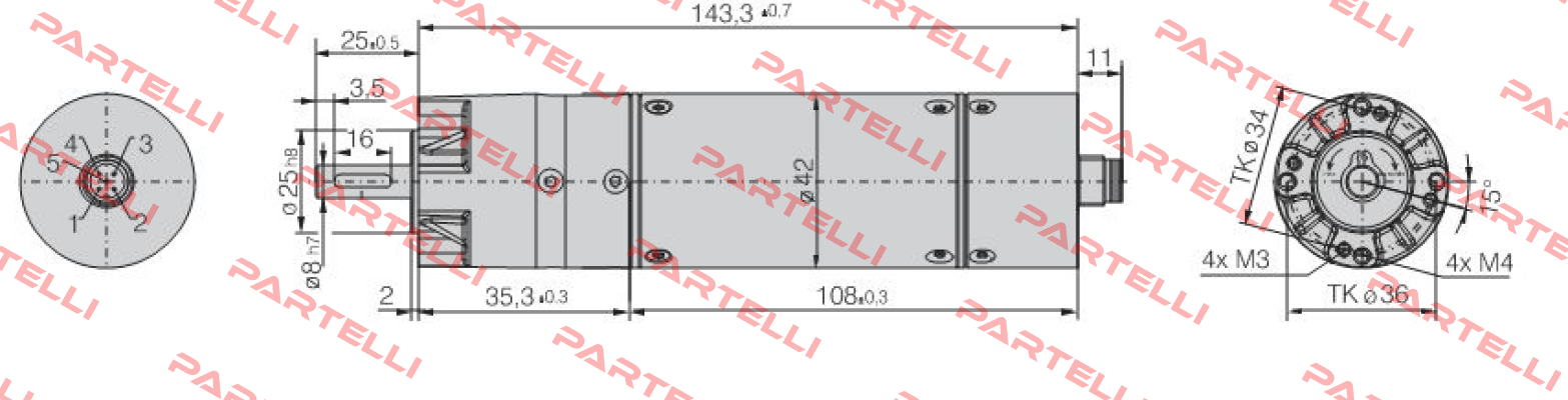 ECI-C-42.40 B00-PX42/5  EBM Papst