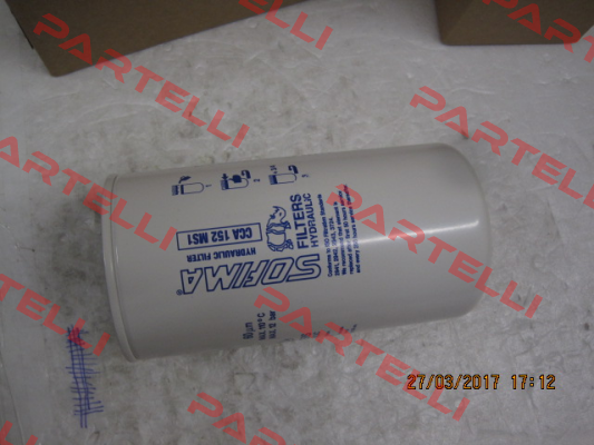 CCA 152 MS 1 Sofima Filtri