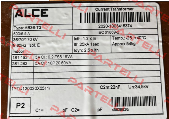 AB36-T3 401477 Alce
