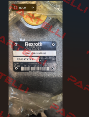 R902474765 / AA10 VSO 71 DFR/31R-VPA42N00 Rexroth